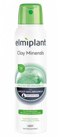 Ingrijire personala & Cosmetice - Elmiplant Antiperspirant Deo 150ml Clay Minerals 48H