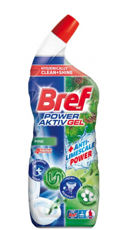 Dezinfectant toaleta - BREF POWER AKTIV GEL WC LICHID 700ML PINE