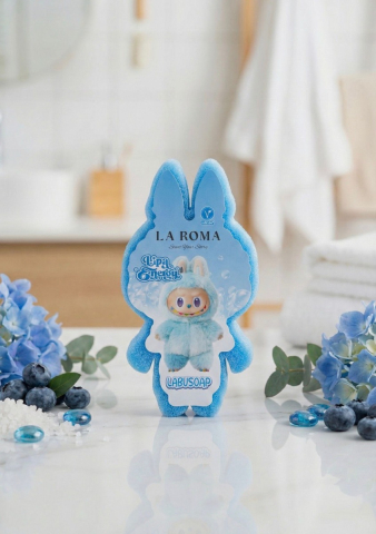 Burete cu sapun vegan La roma - Burete cu sapun vegan, 110g, Labubu, Madagascar, La Roma