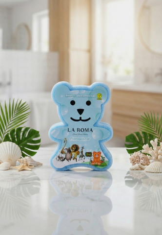 Burete cu sapun vegan La roma - Burete cu sapun vegan, 150g, Ursulet, Madagascar, La Roma