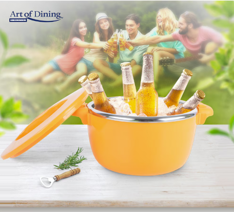 Caserola Termica Cratita Termos Inox cu Capac Nova 8l [1]