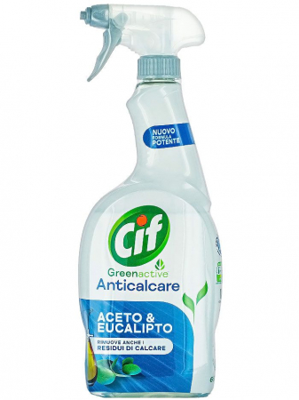 Produse anticalcar - Cif Solutie anticalcar cu pompa 650 ml Greenactive Aceto&Eucalipto