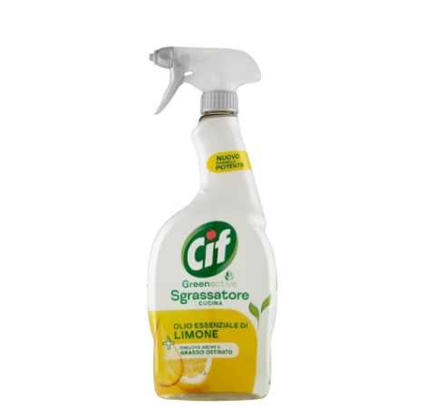 Solutii curatare suprafete - CIF SPRAY 650ML GREEN ACTIVE SOLUTIE DEGRESANTA LAMAIE