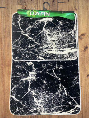 Covorase de baie, antiderapante,Dafin, 80/50 cm, 40/50cm (set 2 bucati)