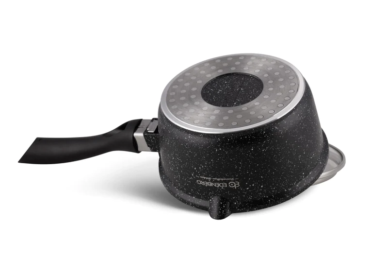 Cratita aluminiu cu capac din sticla 1.3L Edenberg EB-8044 [2]