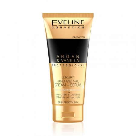 Crema de maini - Crema de Mâini Eveline Luxury Argan & Vanilie 100ml