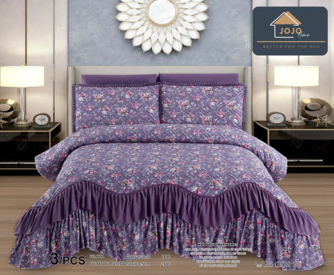 Lenjerii de pat - Cuvertura lux 3 piese bumbac pat dublu