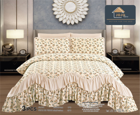 Lenjerii de pat - Cuvertura lux 3 piese bumbac pat dublu