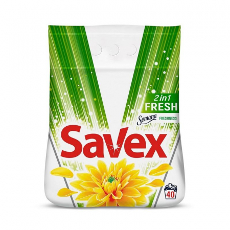 Ariel - SAVEX DETERGENT RUFE AUTOMAT 4KG 2IN1 FRESH