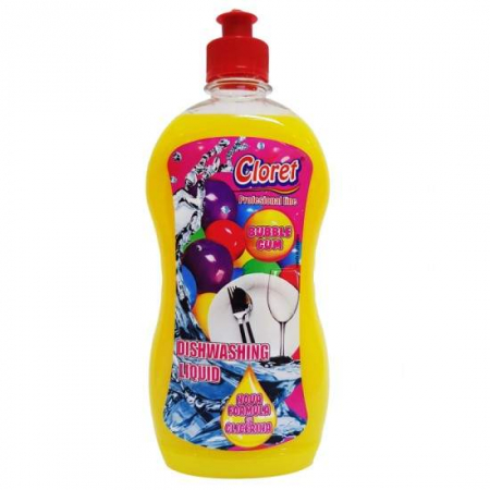 Detergent de vase - Detergent de vase Cloret 500ml Bubble Gum