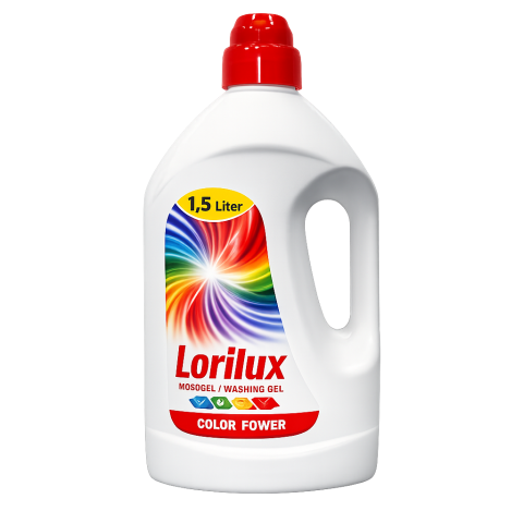 Spalare si Intretinere rufe - Detergent lichid LORILUX Color Power 1500 ml