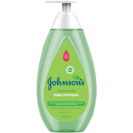Sampon & Gel de dus bebe - JOHNSONS SAMPON 750ML BABY POMPA CHAMOMILE