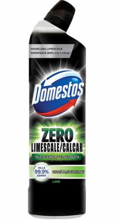 Dezinfectant toaleta - DOMESTOS SOLUTIE WC LICHID 750ML ZERO LIMESCALE CALCAR LIME