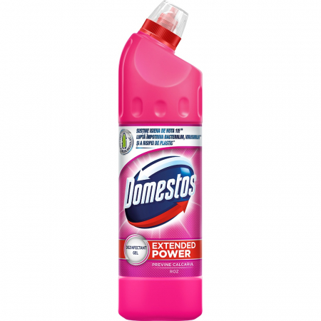 Solutii curatare suprafete - DOMESTOS SOLUTIE WC LICHID 750ML PINK FRESH