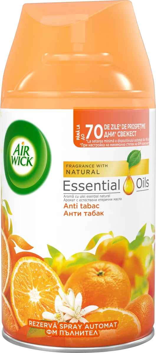 REZERVE ODORIZANTE CAMERA - AIRWICK ODORIZANT REZERVA 250ML ANTI-TABACCO