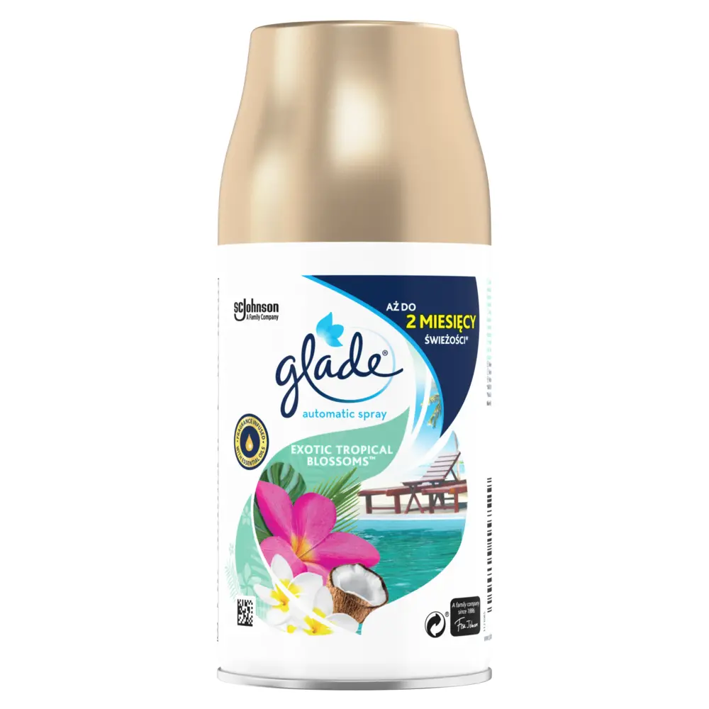 REZERVE ODORIZANTE CAMERA - GLADE ODORIZANT CAMERA REZERVA 269ML EXOTIC TROPICAL BLOSSOMS