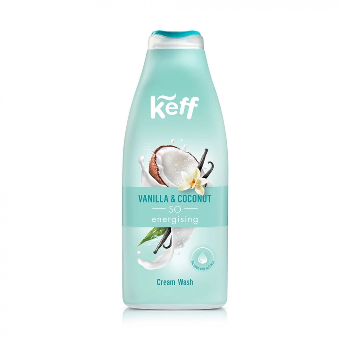 Ingrijire personala - KEFF GEL DUS 500ML VANILLA COCONUT