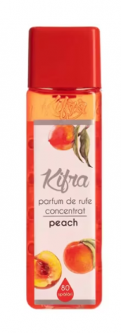 Promotii detergenti pudra - Kifra parfum de rufe concentrat Peach, 200ml, 80 spalari