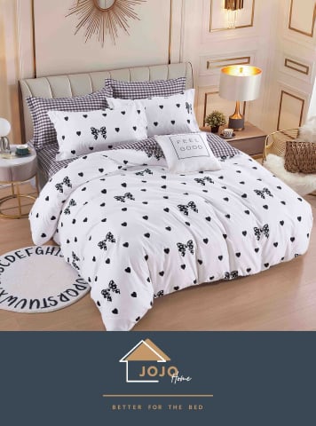Lenjerii Jojo Home Finet fara elastic - lenjerie-jojo-home-inimioare-fundite-alb-negru.jpg