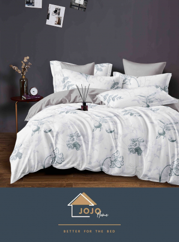 Lenjerii Jojo Home Finet fara elastic - lenjerie-pat-jojo-home-botanic-gri-alb-6piese.jpg