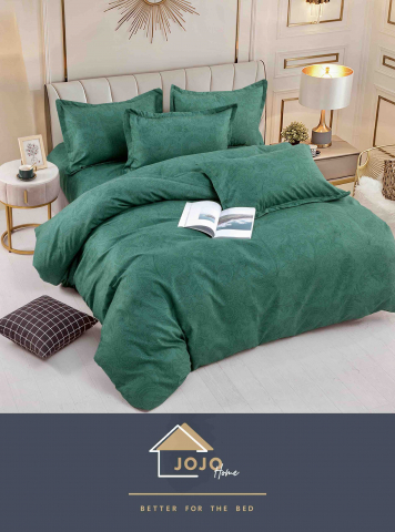 Lenjerii de pat - lenjerie-jojo-home-verde-smarald-floral.jpg