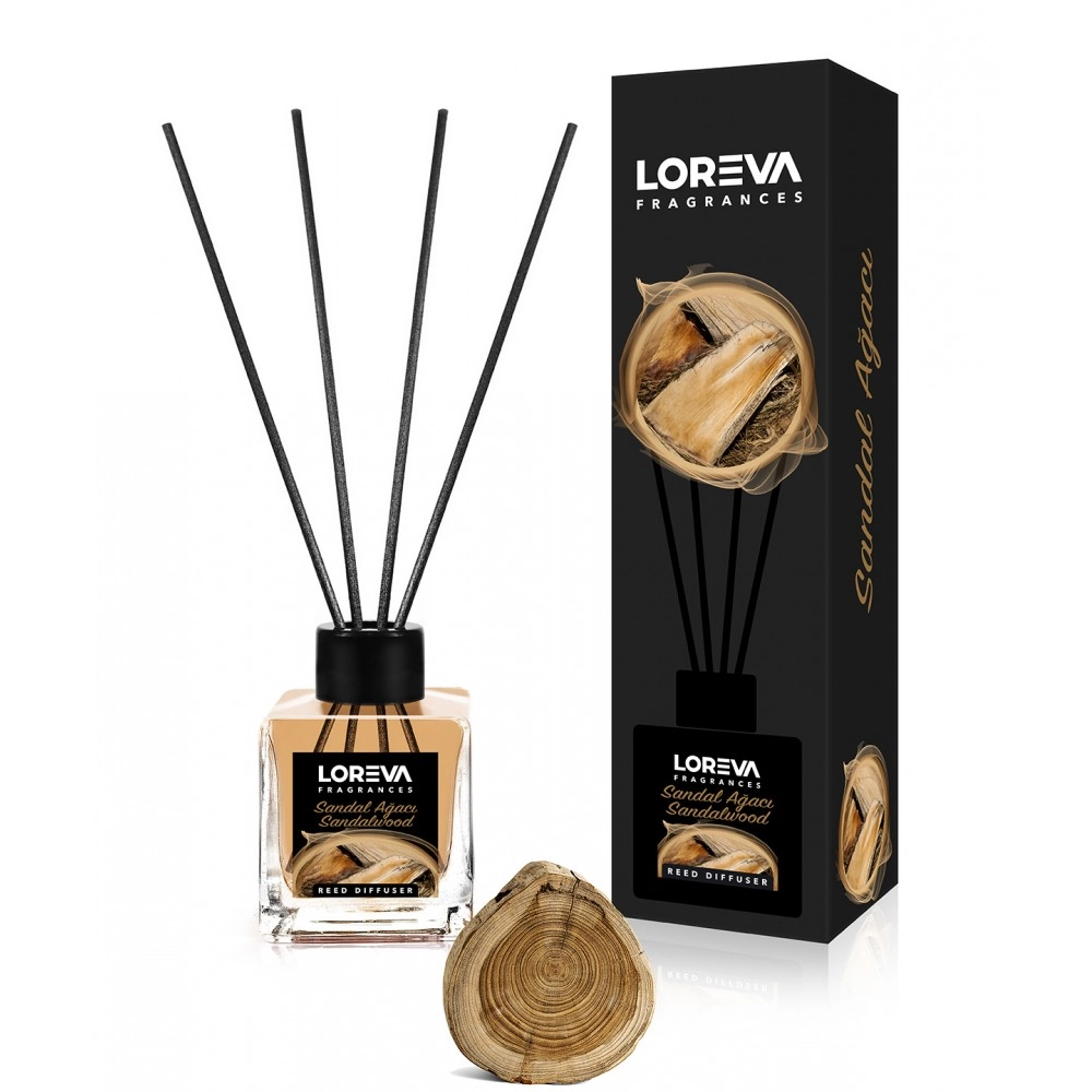 Odorizante de camera Loreva 100ml - LOREVA ODORIZANT CAMERA DIFFUSER 100ML SANDALWOOD