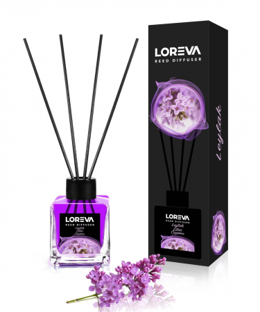 Odorizante de camera Loreva 100ml - LOREVA ODORIZANT CAMERA DIFFUSER 100ML LILIAC