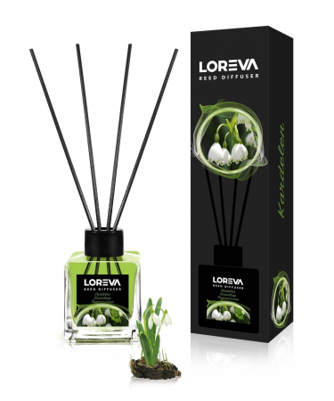 Odorizante de camera Loreva 100ml - LOREVA ODORIZANT CAMERA DIFFUSER 100ML Ghiocel
