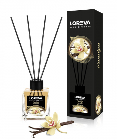 Odorizante de camera Loreva 100ml - LOREVA ODORIZANT CAMERA DIFFUSER 100ML VANILLA