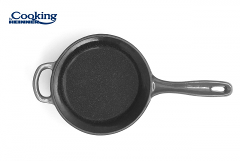 Cratita cu capac Marble, Cooking by Heinner, 19x9 cm, 1.8L, fonta emailata [3]