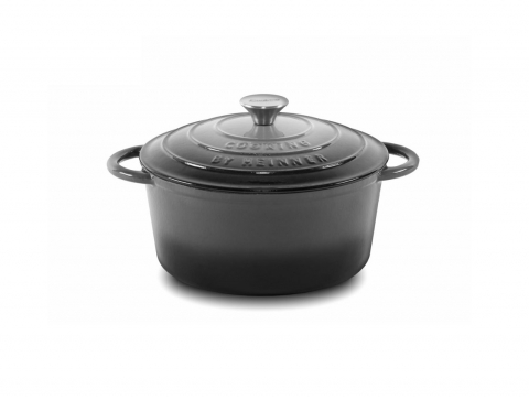 Oale si Cratite - Oala fonta emailata 4.8 L Marble Grey