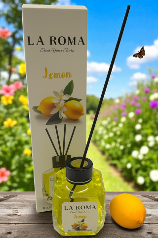 Odorizant de camera La Roma 130ml - Odorizant de cameră La Roma Lemon 130ml – Aromă proaspătă de lămâie