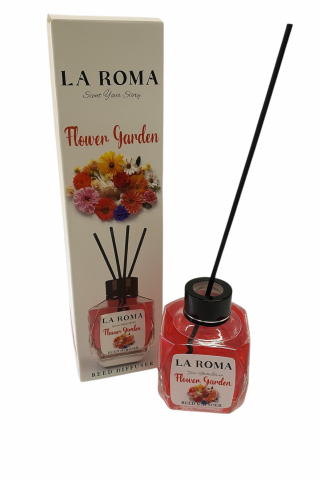Odorizant de cameră La Roma Flower Garden 130ml – Aromă florală delicată și decor elegant [1]