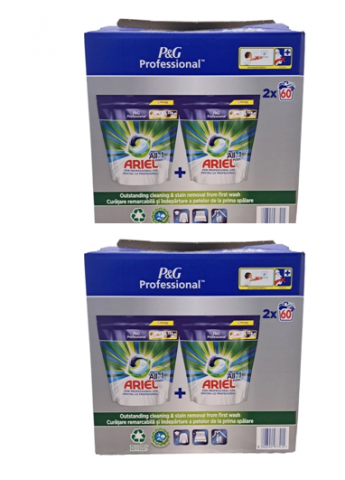 PACHETE PROMOTIONALE - Pachet 2x Ariel Allin1 Universal 2x60 buc la 279 lei