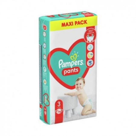 Scutece bebelusi - PAMPERS SCUTEC PANTS NR.3 6-11KG 56BUC