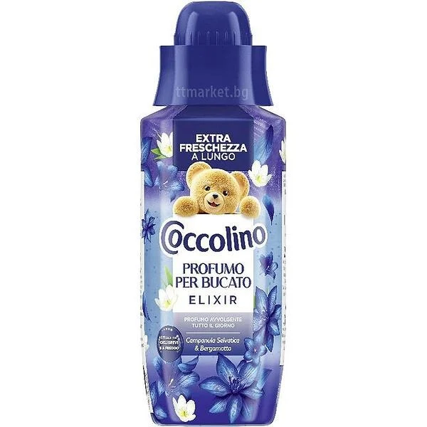Spalare si Intretinere rufe - Parfum de rufe cu microperle Coccolino Profumo Elixir Campanula Selvatica & Bergamotto 342 ml