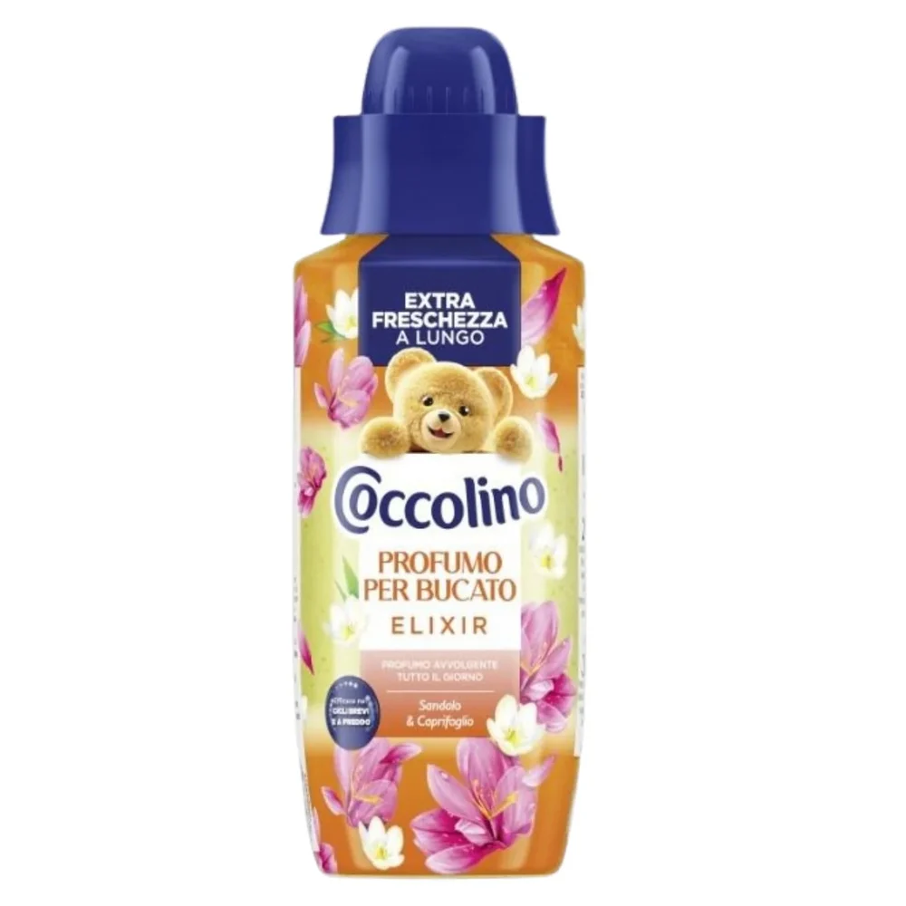 Detergent promo - Parfum de rufe cu microperle Coccolino Profumo Elixir Sandalo & Caprifoglio 342 ml