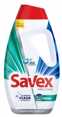 Detergent Lichid - SAVEX DETERGENT LICHID 2.7L FRESH 60SPALARI