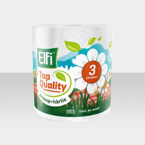 Prosoape si servetele de hartie - ELFI PROSOP BUCATARIE 3STR TOP QUAILTY