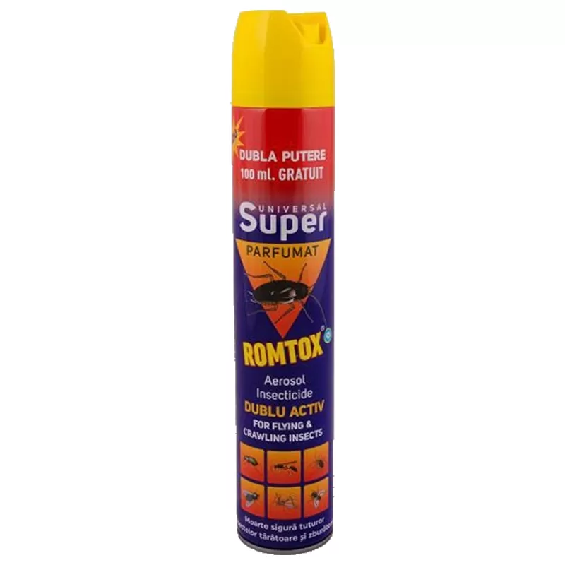 Prosoape de hartie - Insecticid Romtox 500ml