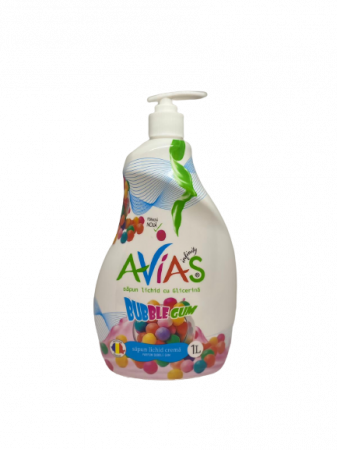 Sapunuri - Sapun lichid Bubble Gum (Guma de mestecat) Avias 1L