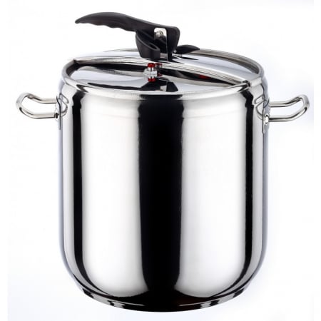 Oale si Cratite - Perfect Oală Inox Sub Presiune 12L – Capacitate Mare Gătit Rapid