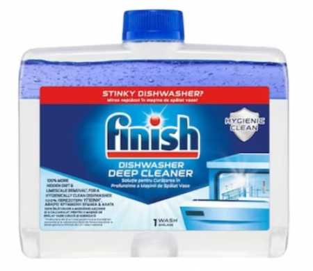 Produse anticalcar - Solutie pentru curatat masina de spalat vase Finish,250ml