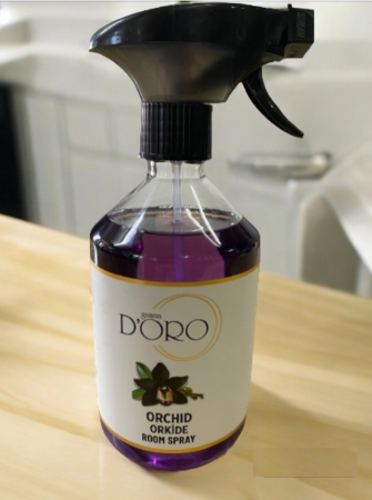 Odorizante Spray Textile - Spray Camera Gamma Doro 500ml Orhidee Neagra