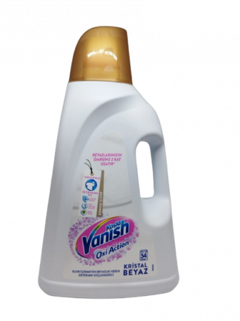 Solutii curatare pete - VANISH PETE LICHID 2.7L WHITE, Solutie pentru indepartat pete