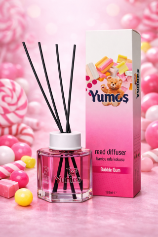 Odorizant de camera Yumos 120ml - Difuzor de camera Yumcos 120 ml cu betisoare parfumate