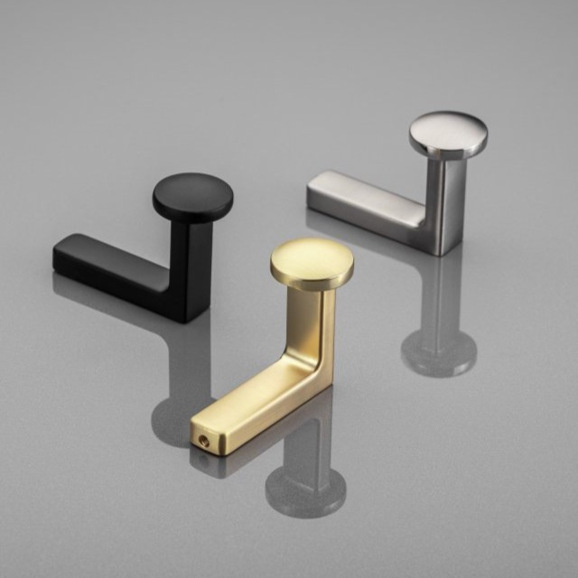 Agatatoare cuier Arco, finisaj otel periat GT, 62.58x25x46 mm [6]