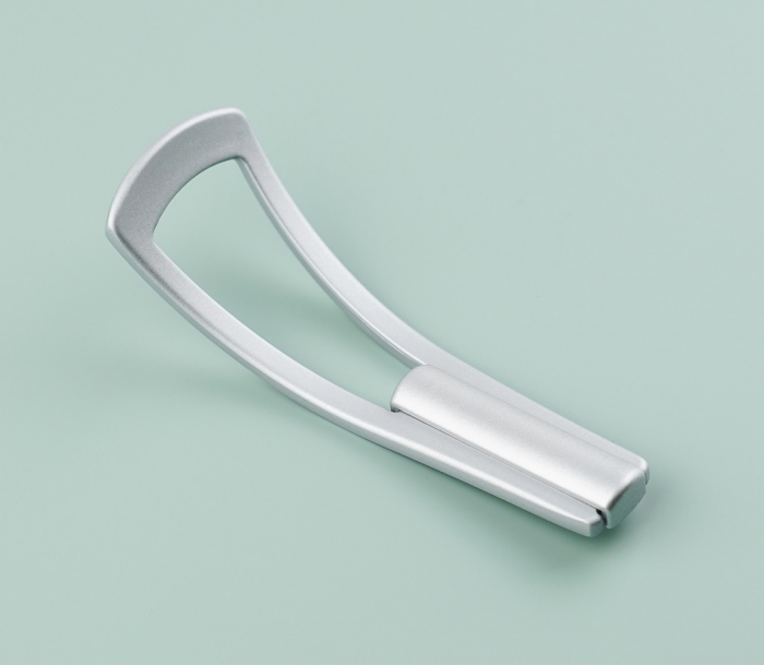 Agatatoare cuier Blair, finisaj crom mat/aluminiu CB, 105x40x40 mm [5]