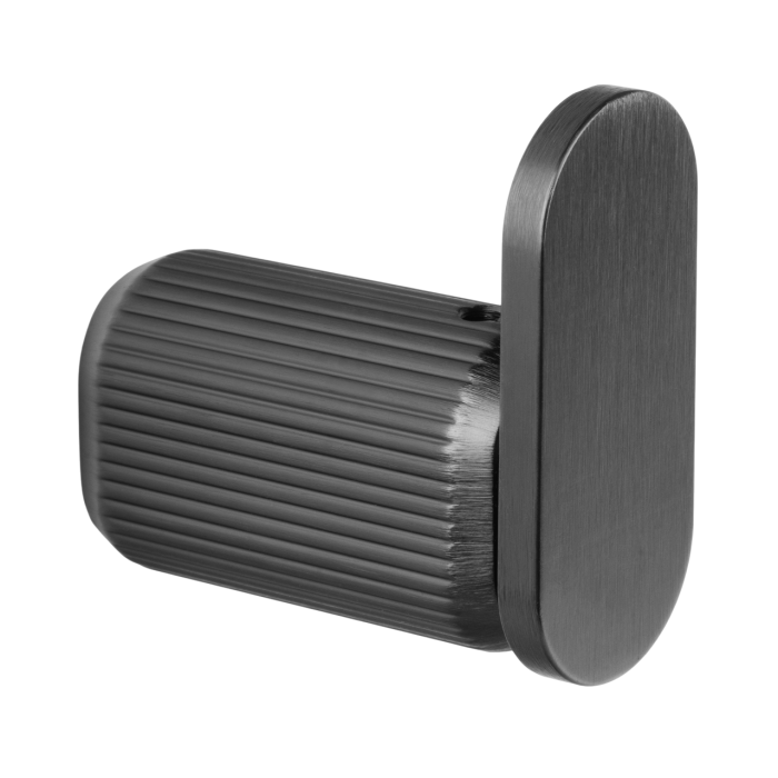 Agatatoare cuier Brooklyn, finisaj negru titan, 30x70 mm [1]