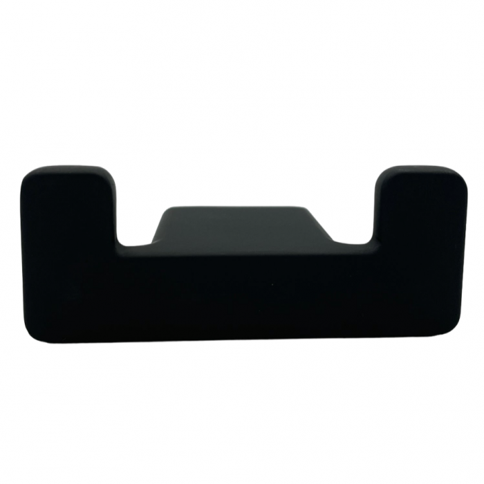 Agatatoare cuier dubla Leta, finisaj negru mat CB, 79x31x34 mm [2]